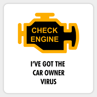 Car Owner Virus Sticker